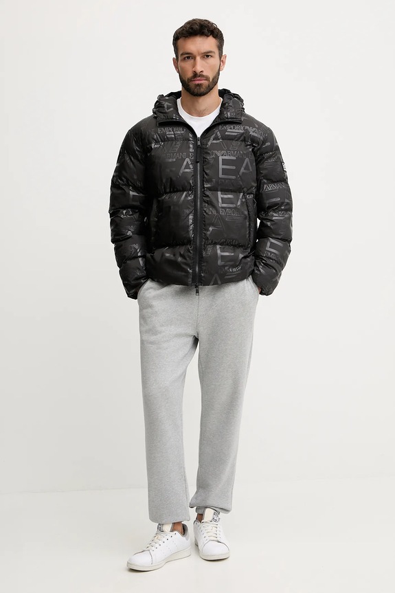 EA7 Emporio Armani rövid kabát AF15969.7M000697 fekete AW25