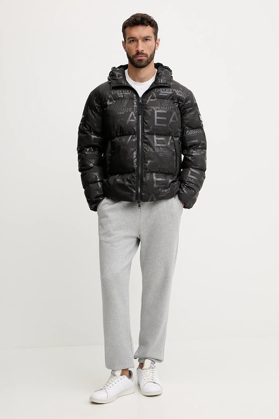 EA7 Emporio Armani rövid kabát AF15969.7M000697 fekete AW25