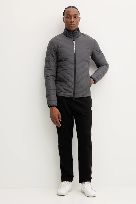 EA7 Emporio Armani kurtka puchowa PNE1Z.8NPB13 szary AW25
