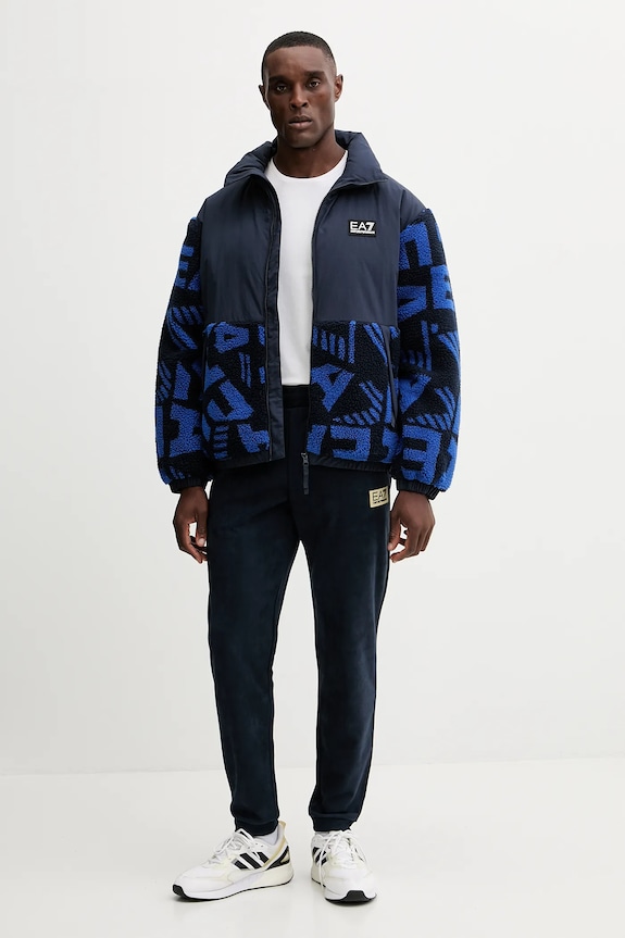 Bunda EA7 Emporio Armani AF16373.7M000720 modrá AW25