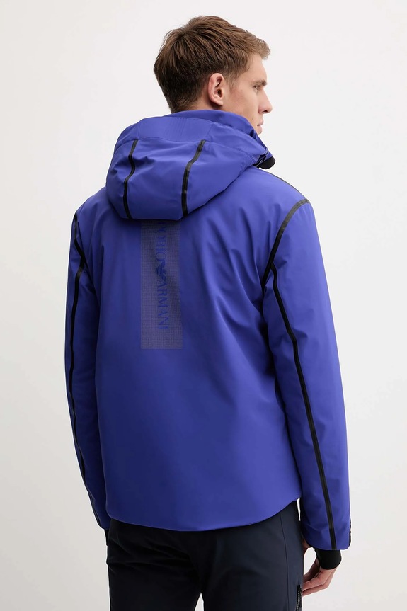 Îmbrăcăminte EA7 Emporio Armani geacă de schi AF13887.7M000450 violet