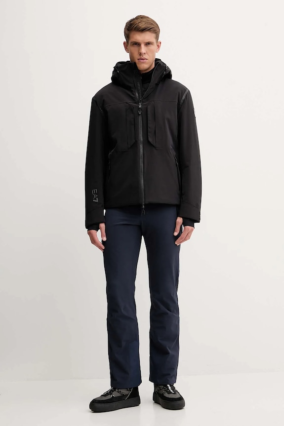 EA7 Emporio Armani kurtka narciarska AF13887.7M000450 czarny AW25