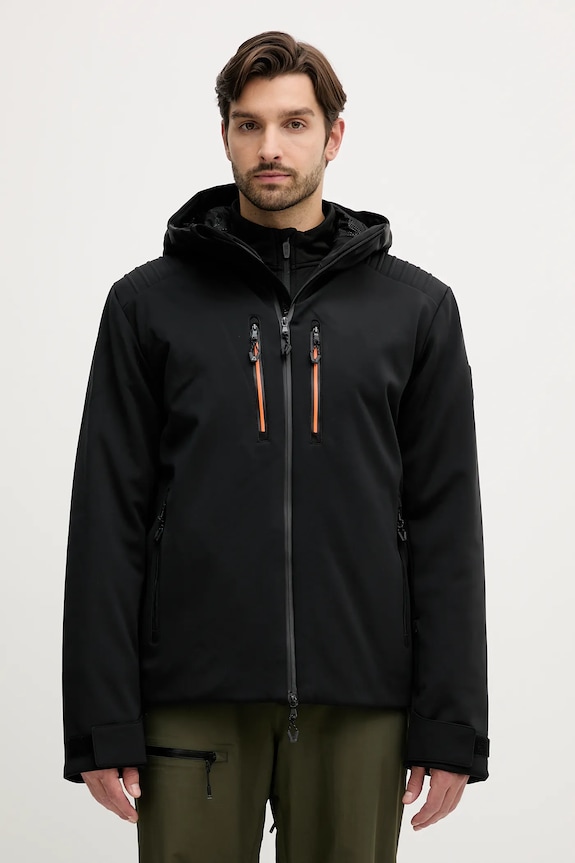 Lyžiarska bunda EA7 Emporio Armani zimný šport čierna AF13891.7M000462