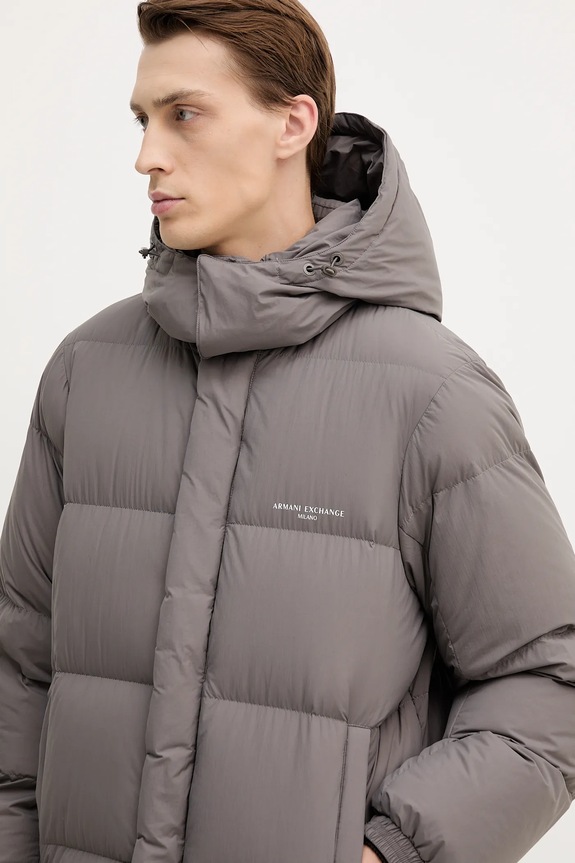Armani Exchange piumino grigio XM001846.AF16340