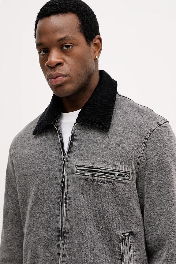 Armani Exchange geacă jeans gri XM001918.AF18827