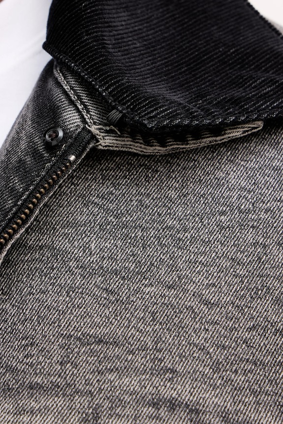 Armani Exchange geacă jeans XM001918.AF18827 gri