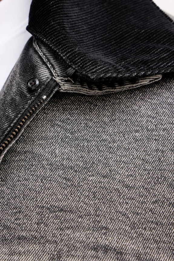 Armani Exchange geacă jeans XM001918.AF18827 gri
