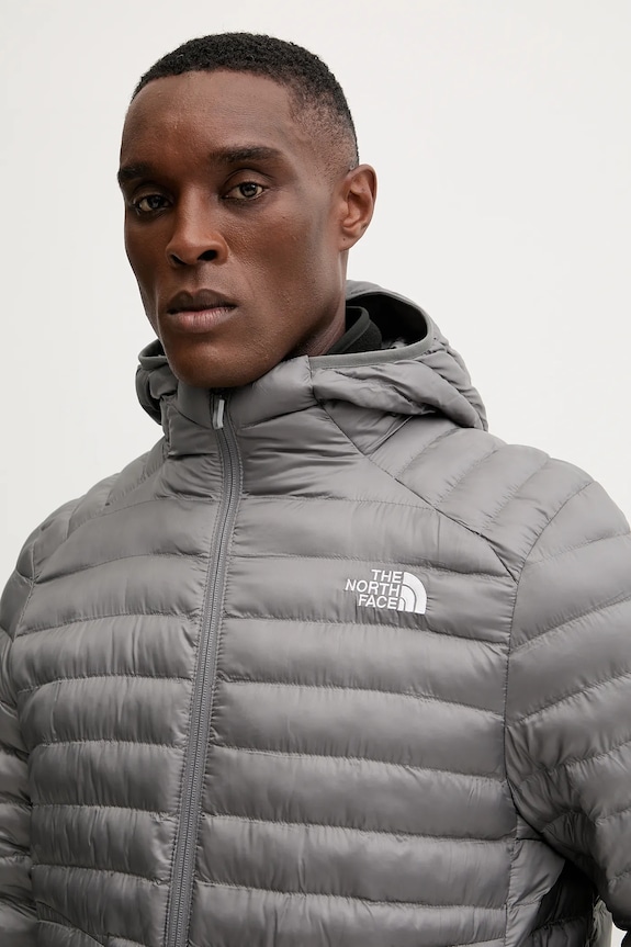 The North Face rövid kabát Huila szürke NF0A85A30UZ1