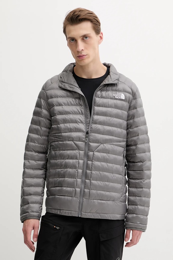 The North Face kurtka Huila bez kaptura szary NF0A85AE0UZ1