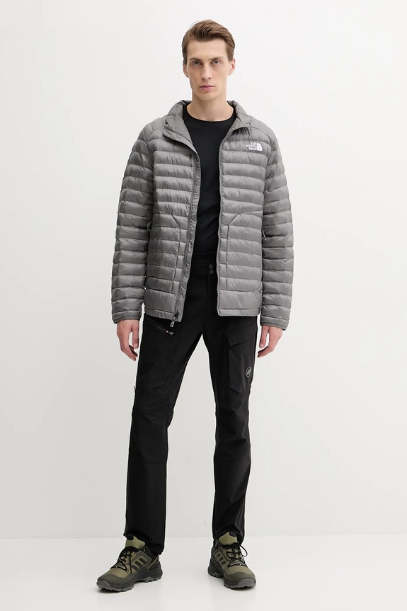 The North Face kurtka Huila NF0A85AE0UZ1 szary AW25