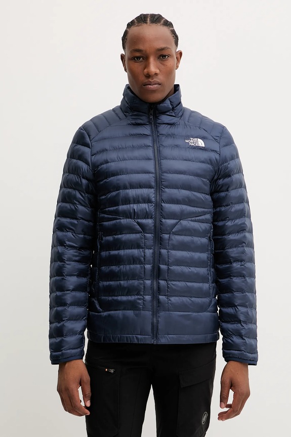 Turistická bunda The North Face Huila jemné zateplenie tmavomodrá NF0A85AE8K21