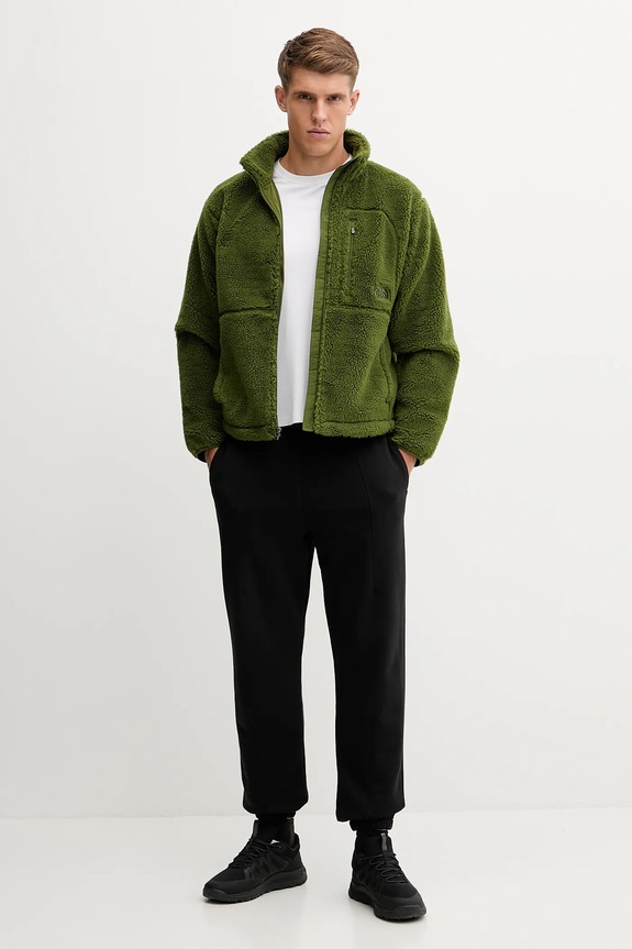 The North Face bluză Extreme Pile 2 Fz Jacket NF0A88Y5BRI1 verde AW25