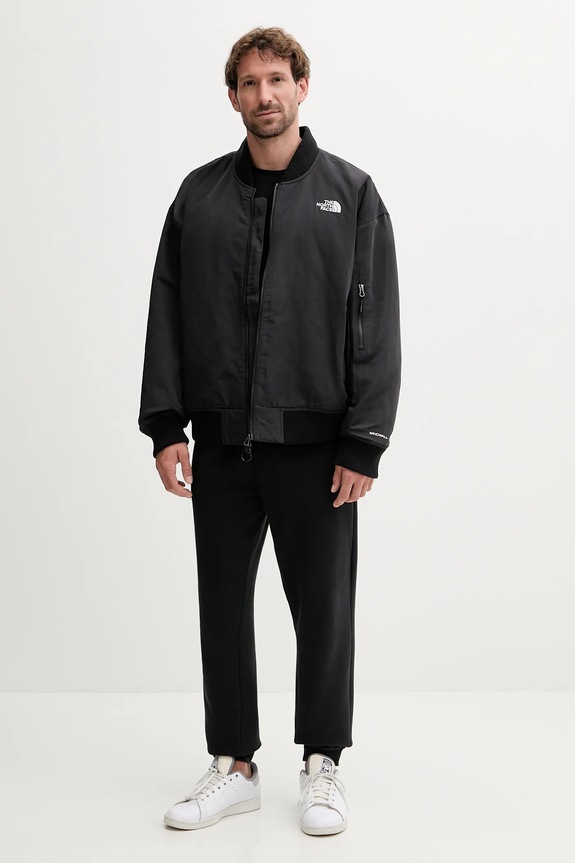 Μπουφάν bomber The North Face NF0A8F3RJK31 μαύρο AW25