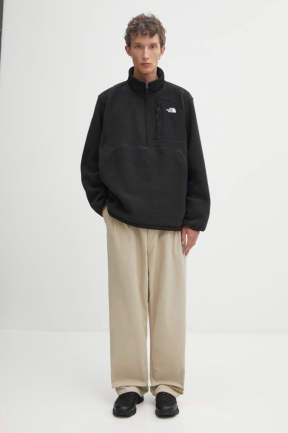 The North Face bluză NF0A8FKPJK31 negru