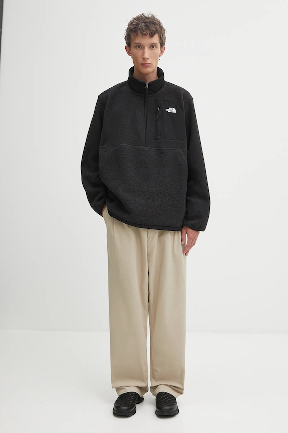 The North Face bluză NF0A8FKPJK31 negru