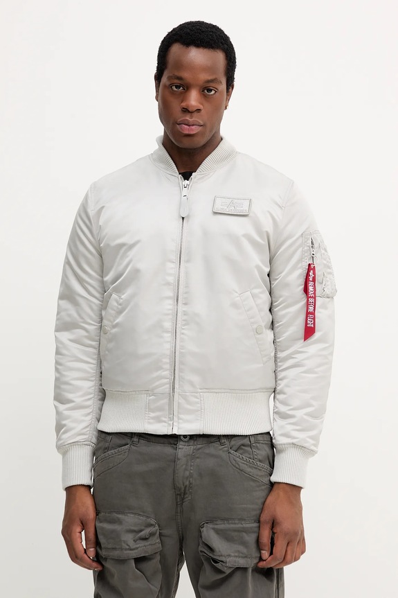 Alpha Industries geacă bomber gri 128113.666