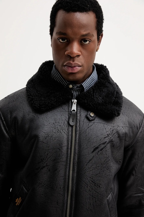 Μπουφάν Alpha Industries μαύρο 143106.515