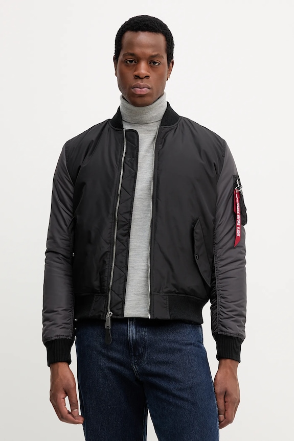 Μπουφάν bomber Alpha Industries άλλο μαύρο 258120.03