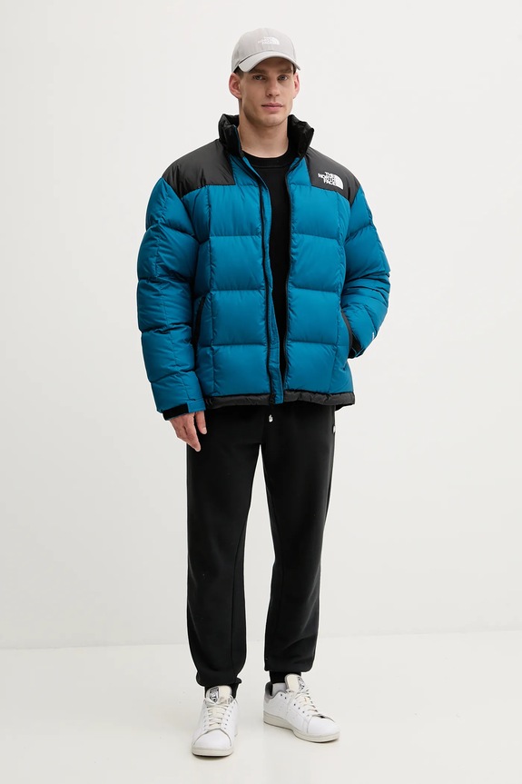 Páperová bunda The North Face Lhotse NF0A3Y23BSI1 modrá AW25