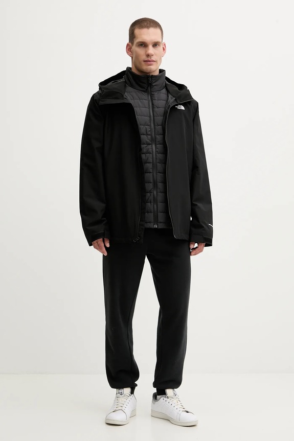 The North Face kurtka Carto Mono Triclimate NF0A8D1SJK31 czarny AW25