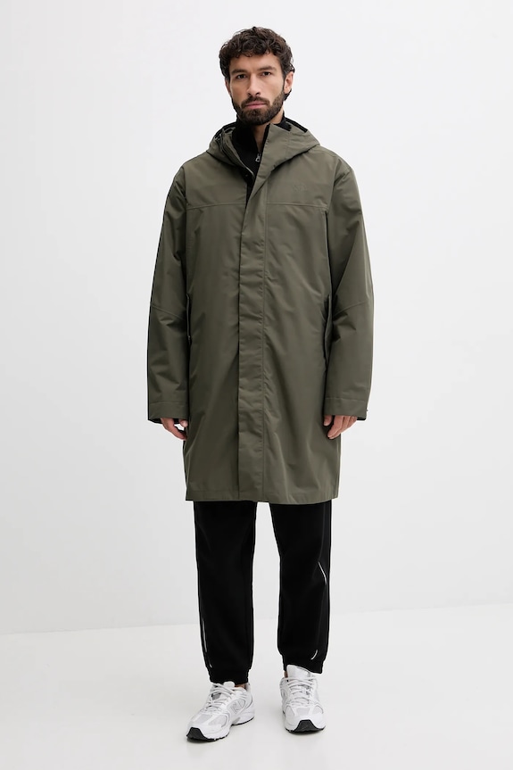 The North Face geacă Nukabira cu captuseala verde NF0A8DWC21L1
