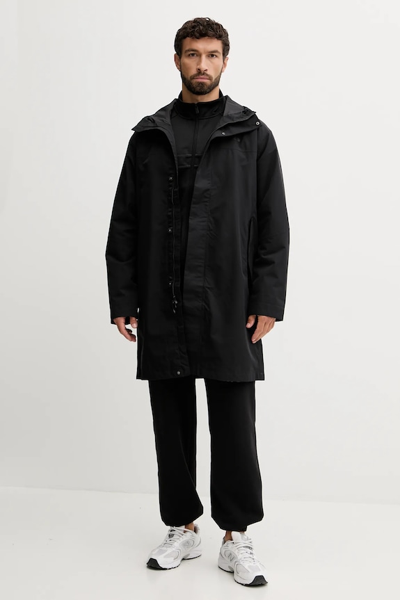 The North Face geacă de ploaie Nukabira NF0A8DWCJK31 negru SS26