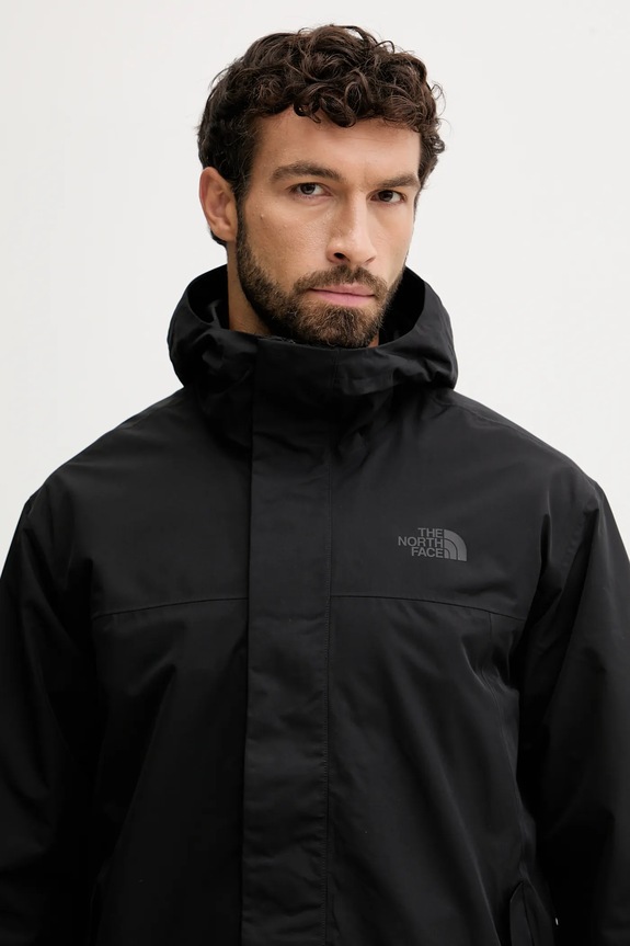 The North Face geacă de ploaie Nukabira negru NF0A8DWCJK31