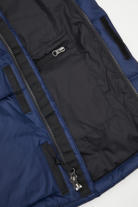 The North Face geacă de puf HMLYN Down NF0A4QYX92A1 bleumarin