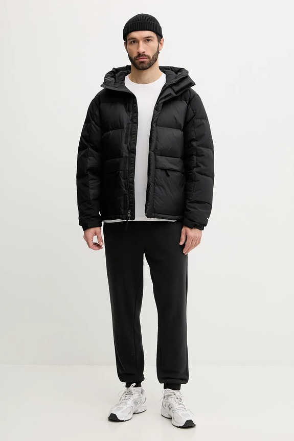 Μπουφάν με επένδυση από πούπουλα The North Face HMLYN Down NF0A4QYXGOF1 μαύρο AW25