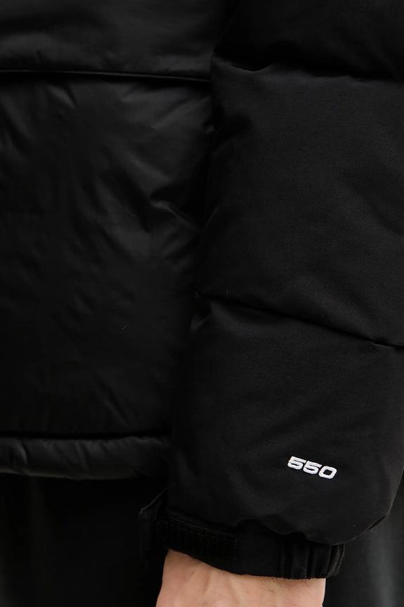 Μπουφάν με επένδυση από πούπουλα The North Face HMLYN Down NF0A4QYXGOF1 μαύρο