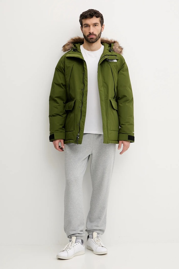 Péřová bunda The North Face McMurdo NF0A5GJFBRI1 zelená AW25
