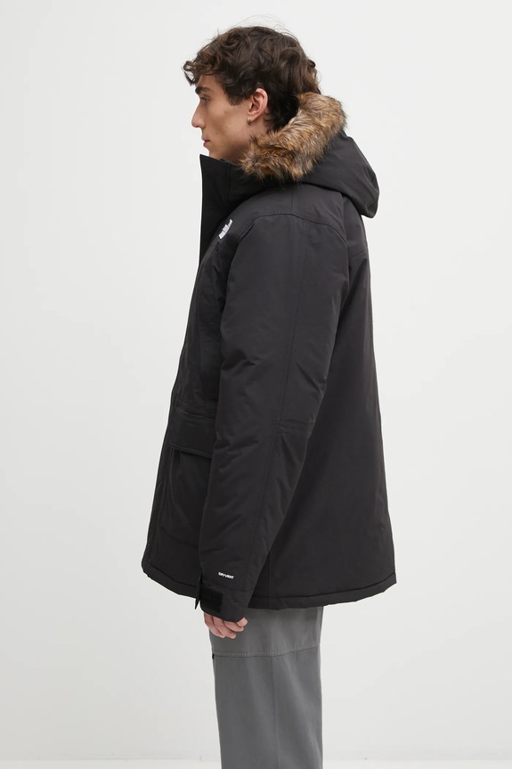 Μπουφάν με επένδυση από πούπουλα The North Face McMurdo NF0A5GJFKX71 μαύρο AW25