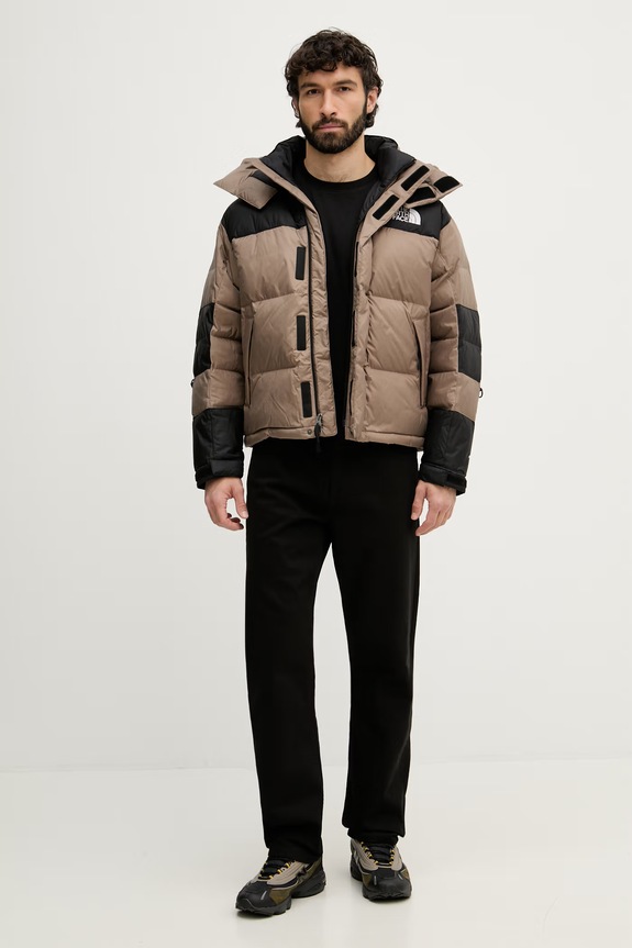 The North Face kurtka puchowa męska NF0A832GDHL1 brązowy AW25