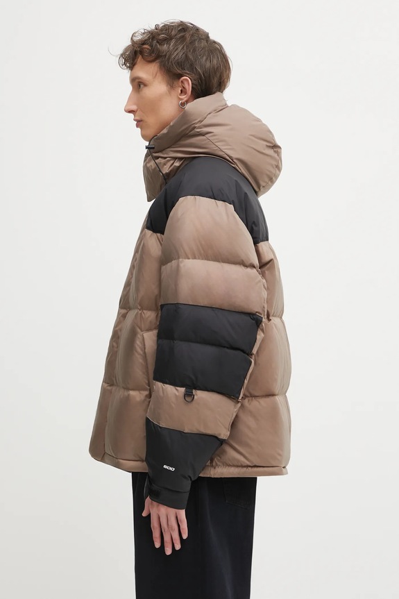 The North Face páperová bunda pánska NF0A832GDHL1 hnedá AW25