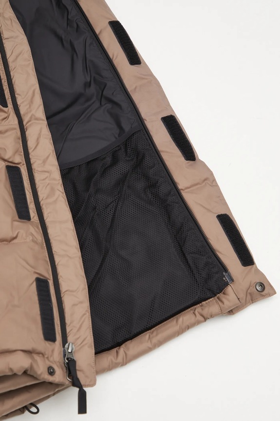 The North Face páperová bunda pánska NF0A832GDHL1 hnedá