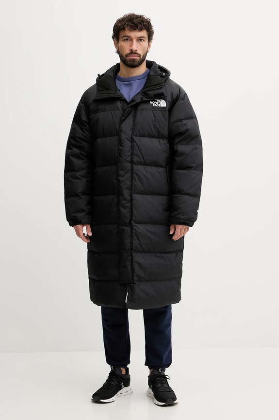 The North Face geacă de puf Nuptse cu captuseala negru NF0A832JGOE1