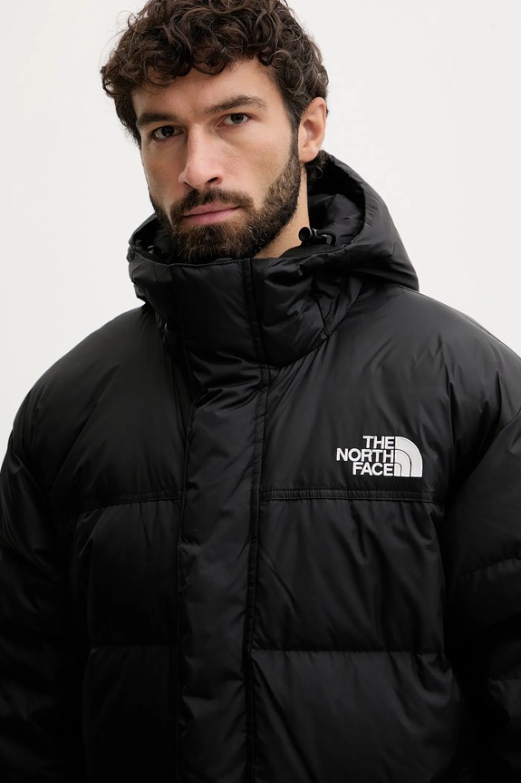 The North Face geacă de puf Nuptse negru NF0A832JGOE1