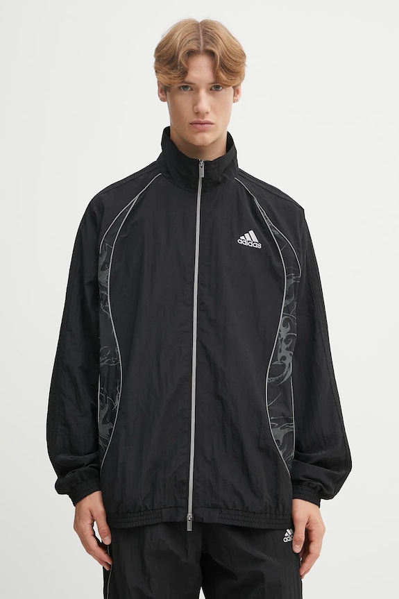 Bunda adidas Originals Adilenium Tg Tt nezateplené čierna KF8519