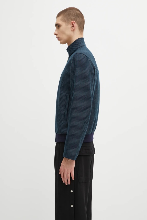 Яке с вълна Paul Smith M1R.603Z.T02808 тъмносин AW25
