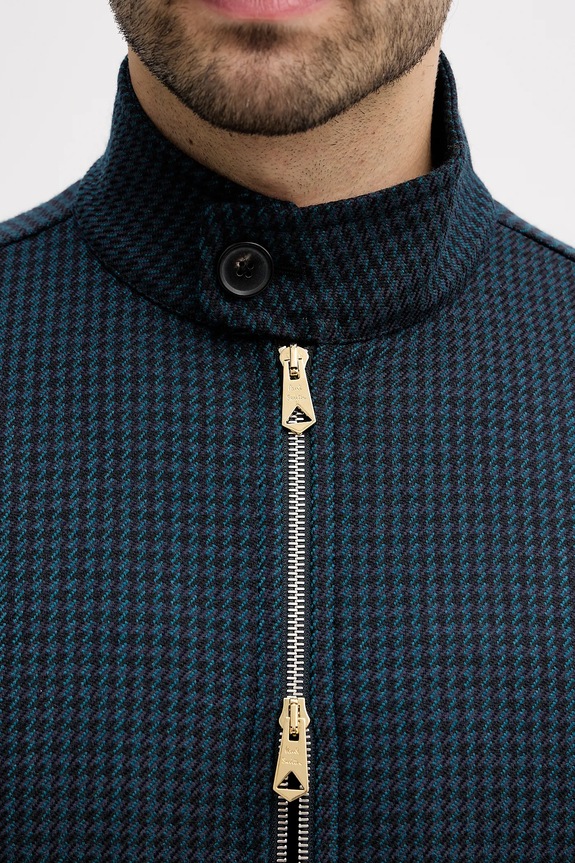 Paul Smith kurtka z dodatkiem wełny M1R.603Z.T02808 granatowy