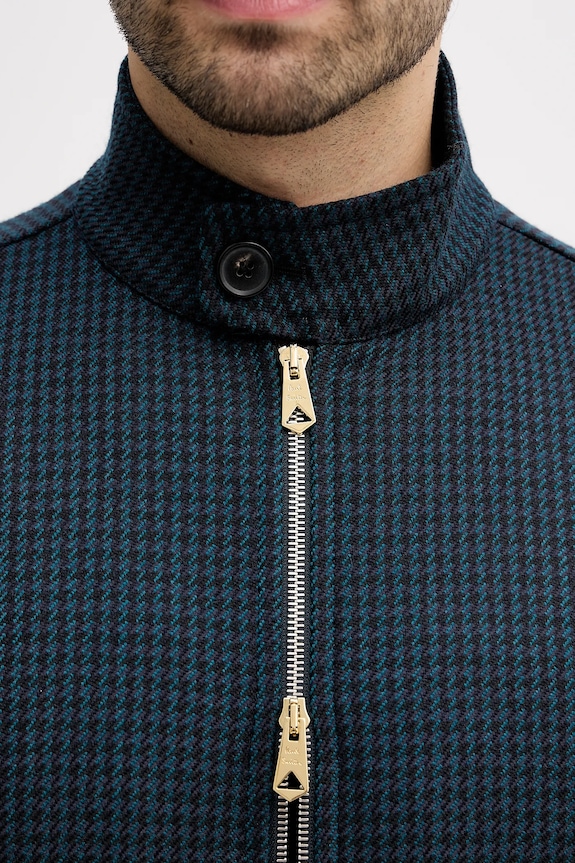 Paul Smith kurtka z dodatkiem wełny M1R.603Z.T02808 granatowy