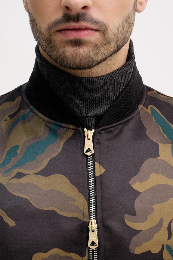 Paul Smith kurtka bomber M1R.275U.T02704 brązowy
