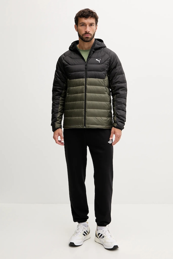 Puma geacă de puf 685221 verde AW25