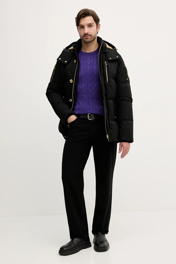 MOOSE KNUCKLES kurtka puchowa Gold 3Q M35MJ128GS czarny AW25