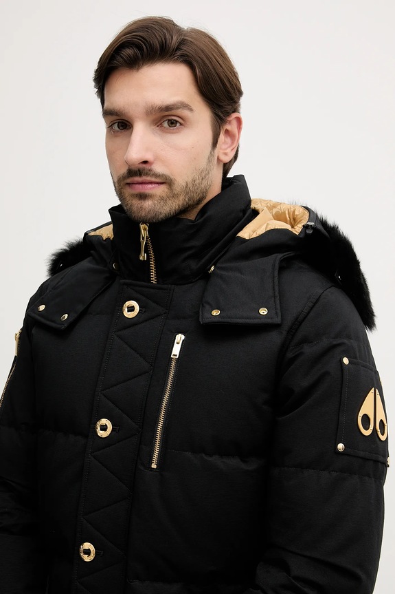 MOOSE KNUCKLES kurtka puchowa Gold 3Q czarny M35MJ128GS
