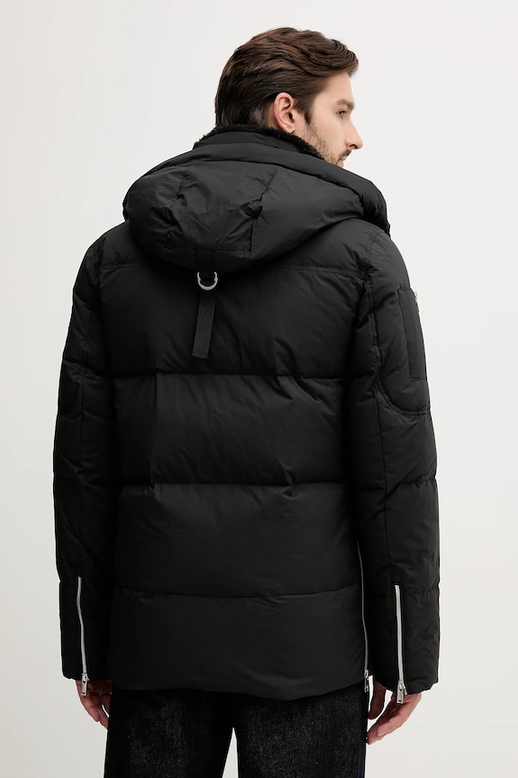 Ρούχα Μπουφάν με επένδυση από πούπουλα MOOSE KNUCKLES EVEREST M35MJ146 μαύρο