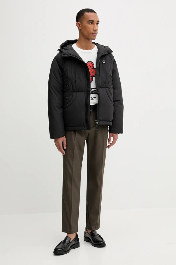 Пуховая куртка Kenzo FF65OU1449NK чёрный AW25