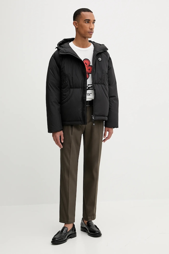 Пуховая куртка Kenzo FF65OU1449NK чёрный AW25