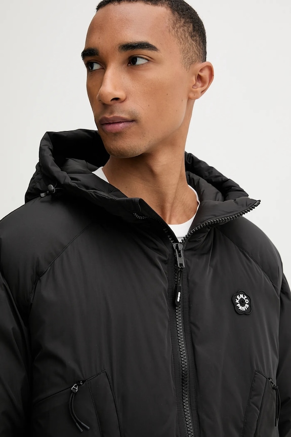 Пуховая куртка Kenzo чёрный FF65OU1449NK