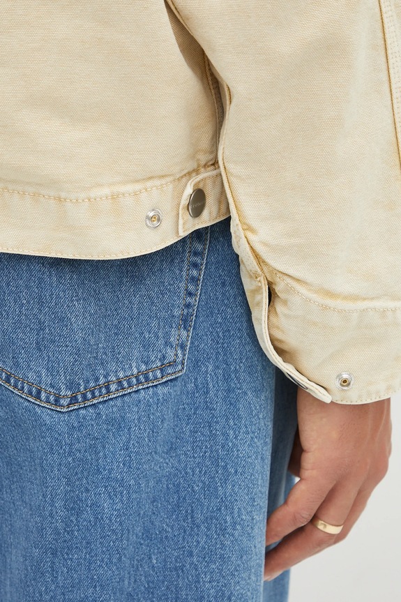Carhartt WIP cotton jacket OG Detroit I035555.0ME5F beige